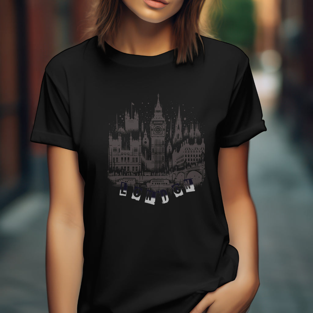 Royal Vibes: Vintage London Castle Tee